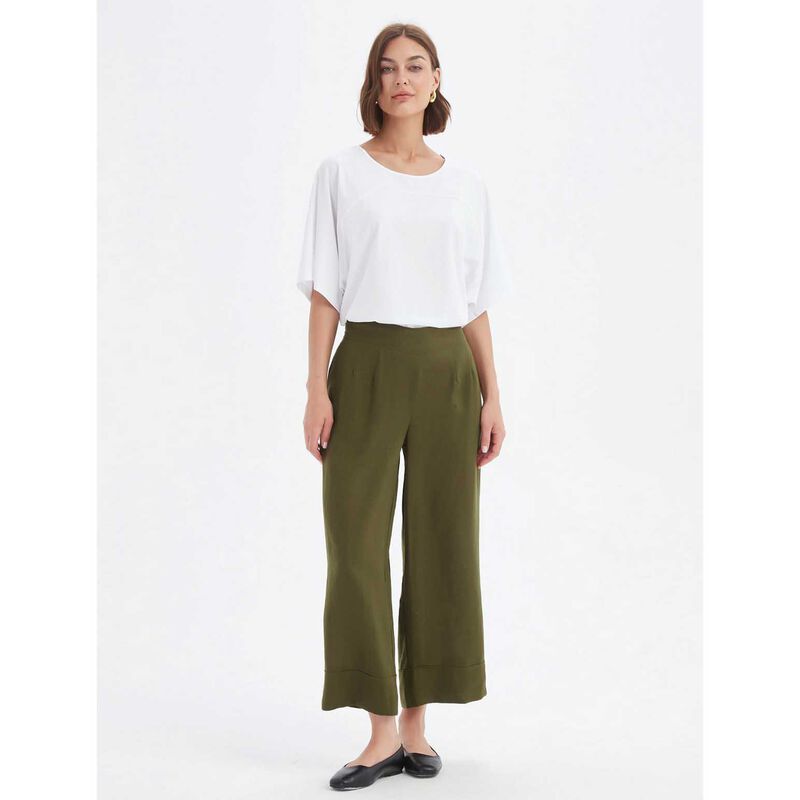 TIRELLI Wide Leg Linen Pant image number 3